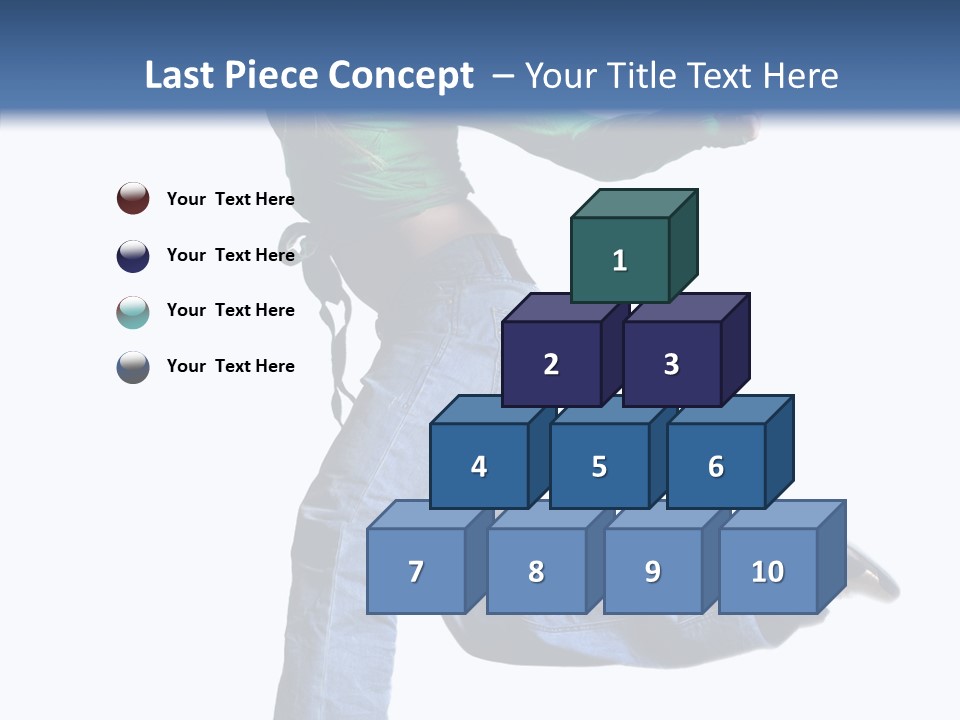 Dancer Modern Fly PowerPoint Template