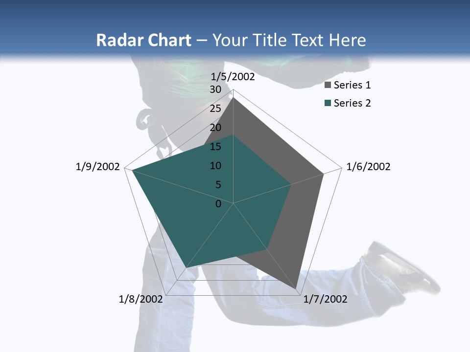 Dancer Modern Fly PowerPoint Template