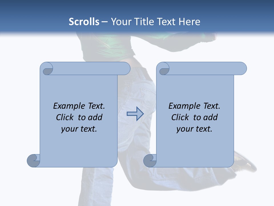 Dancer Modern Fly PowerPoint Template