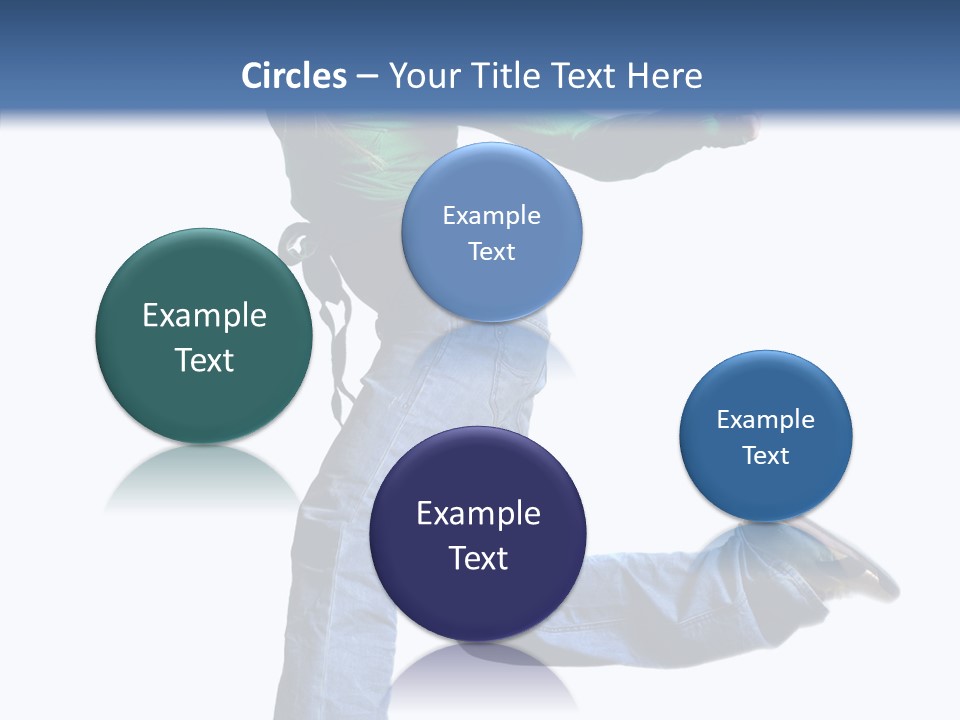 Dancer Modern Fly PowerPoint Template