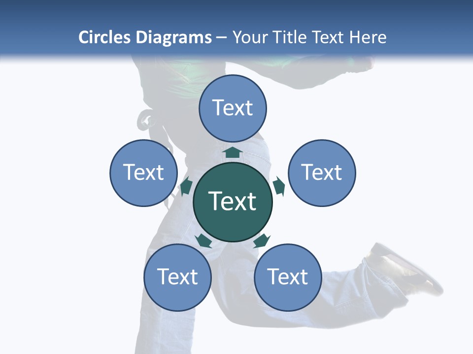 Dancer Modern Fly PowerPoint Template