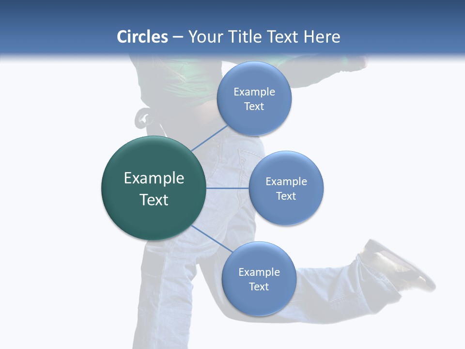 Dancer Modern Fly PowerPoint Template