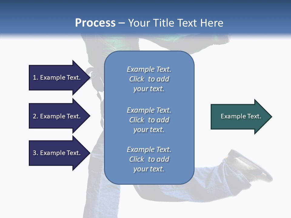 Dancer Modern Fly PowerPoint Template