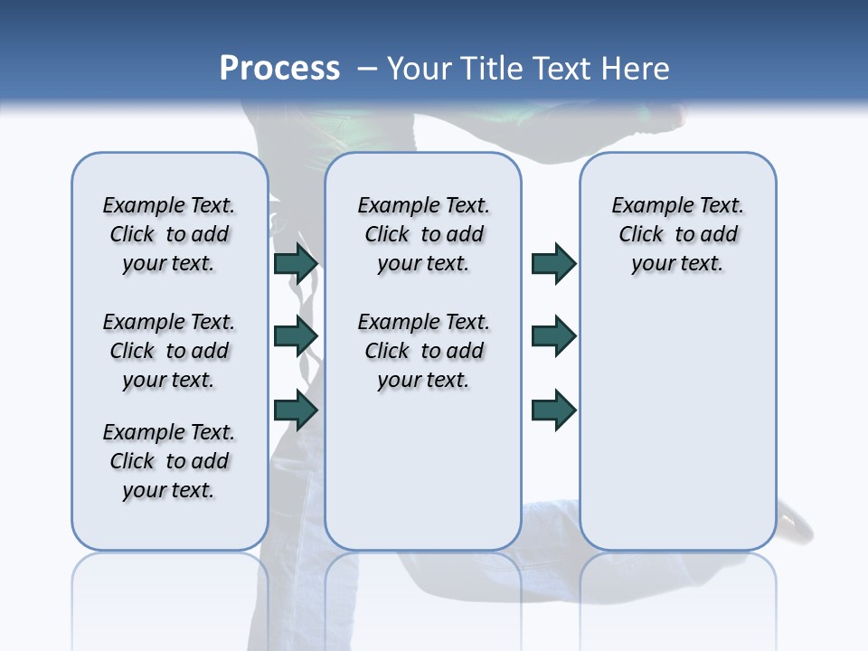 Dancer Modern Fly PowerPoint Template