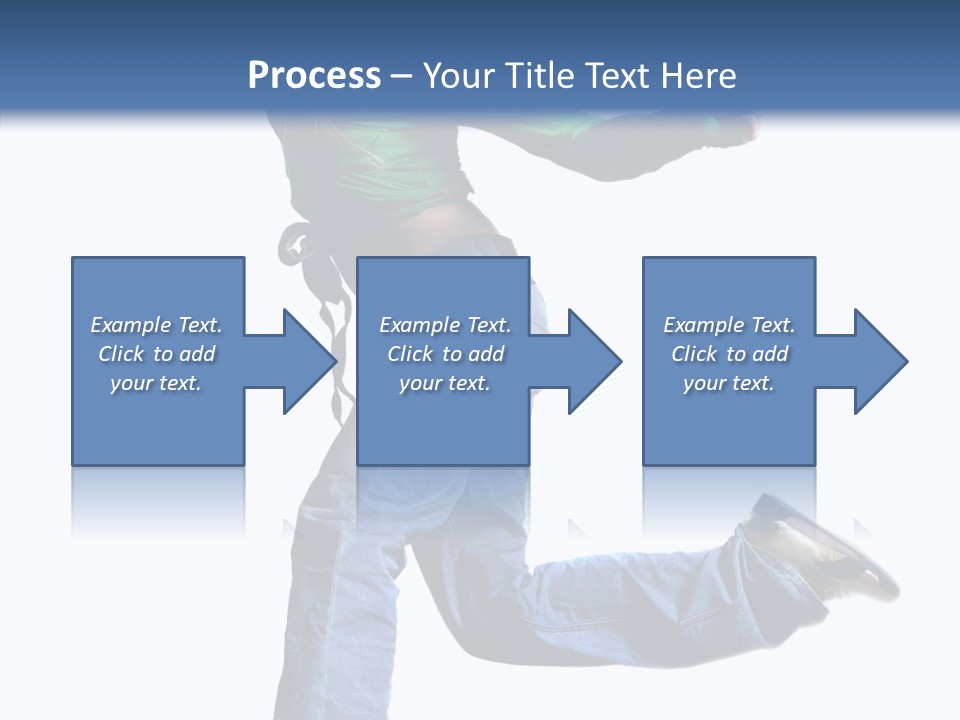 Dancer Modern Fly PowerPoint Template