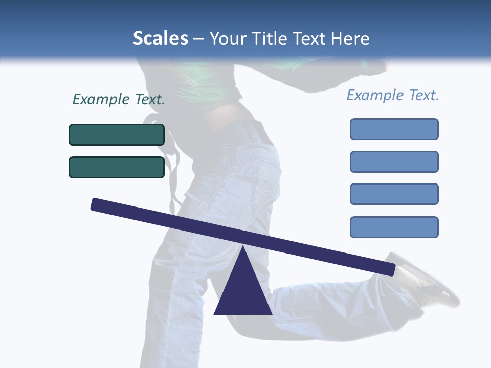 Dancer Modern Fly PowerPoint Template