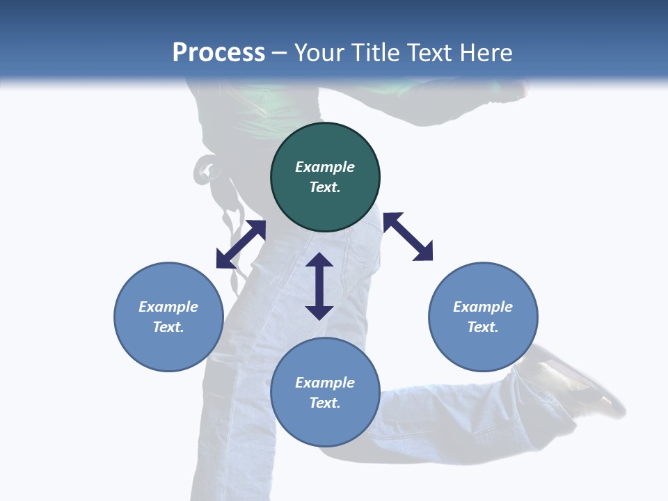 Dancer Modern Fly PowerPoint Template