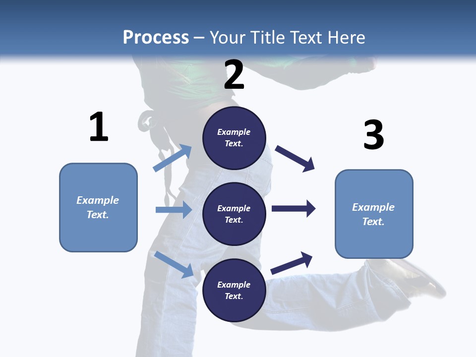 Dancer Modern Fly PowerPoint Template
