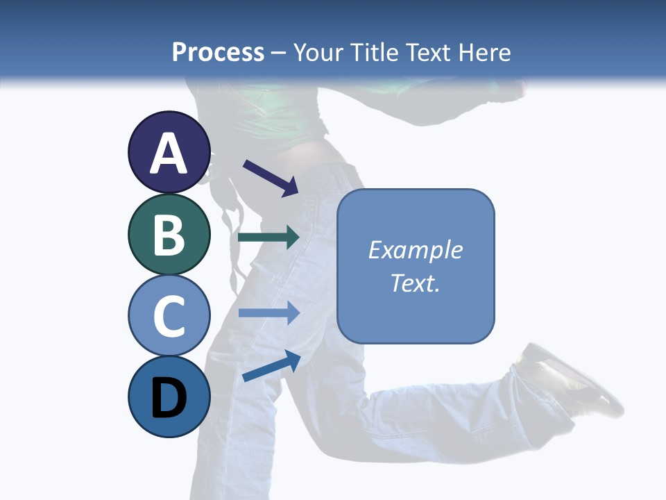 Dancer Modern Fly PowerPoint Template