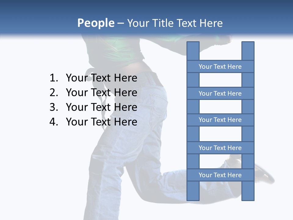 Dancer Modern Fly PowerPoint Template