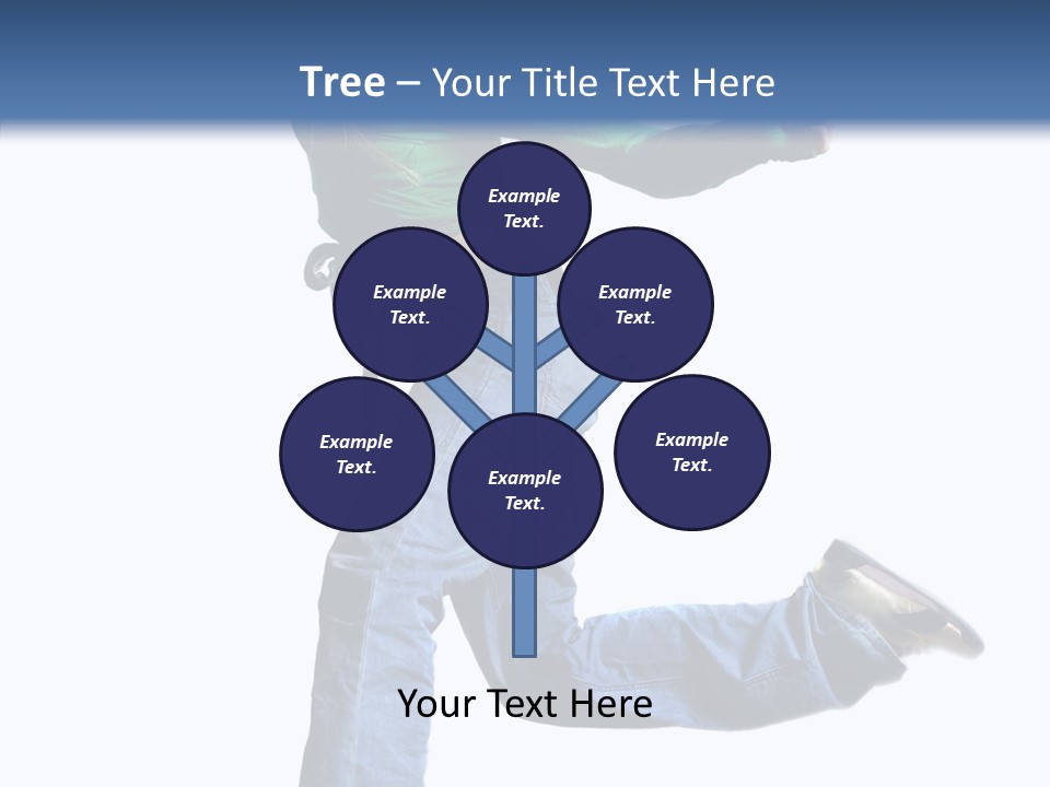 Dancer Modern Fly PowerPoint Template