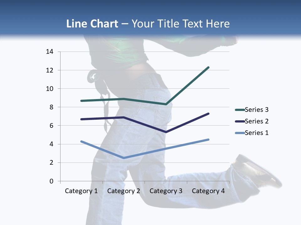 Dancer Modern Fly PowerPoint Template