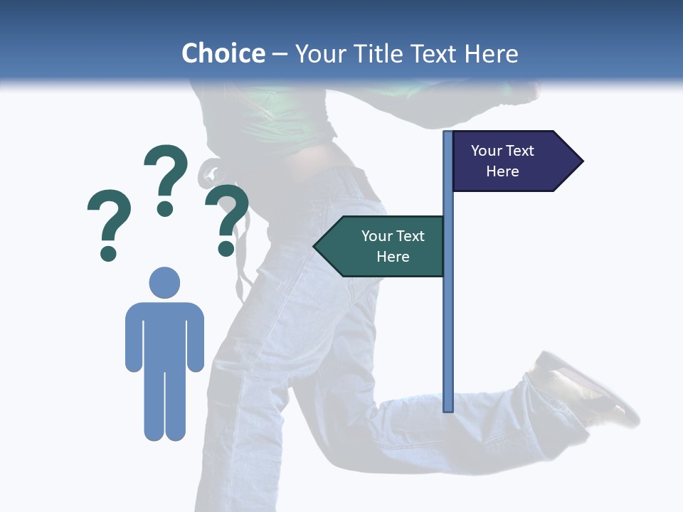 Dancer Modern Fly PowerPoint Template