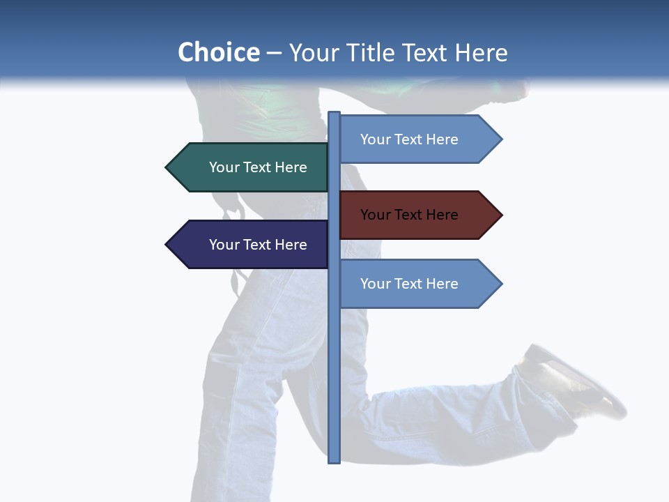 Dancer Modern Fly PowerPoint Template