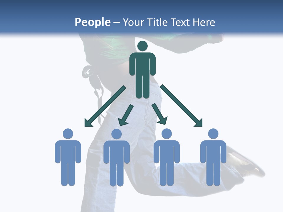 Dancer Modern Fly PowerPoint Template