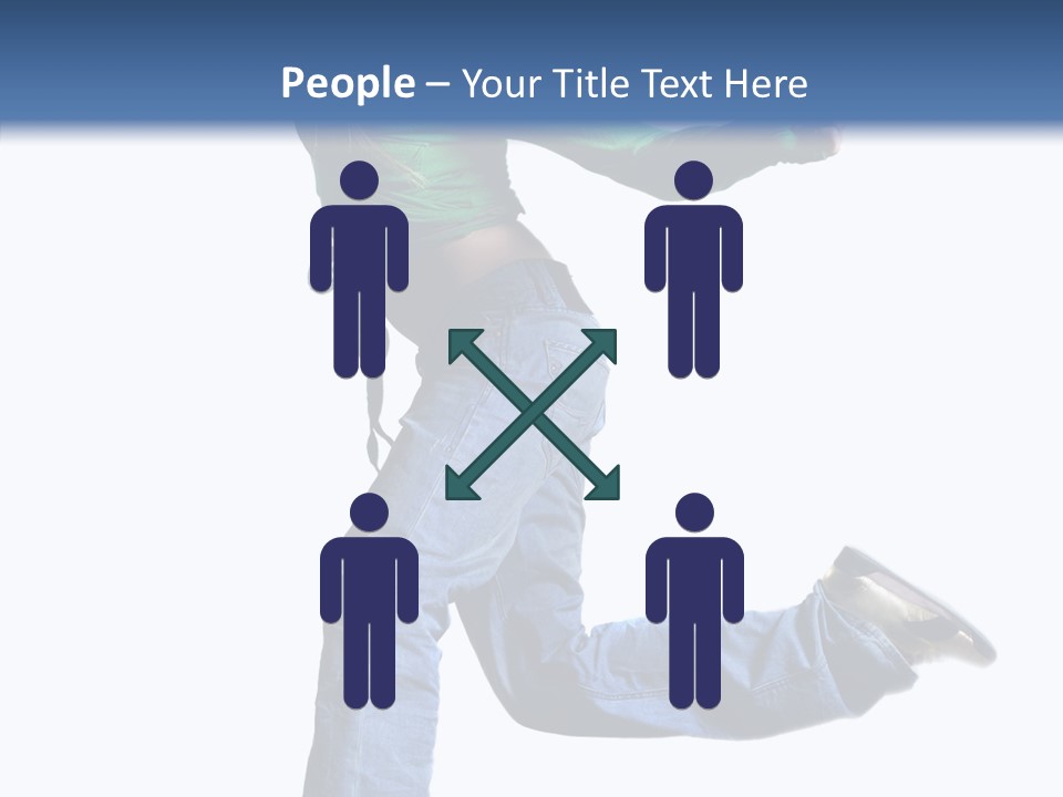 Dancer Modern Fly PowerPoint Template