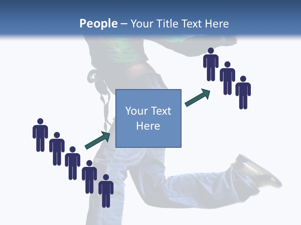 Dancer Modern Fly PowerPoint Template