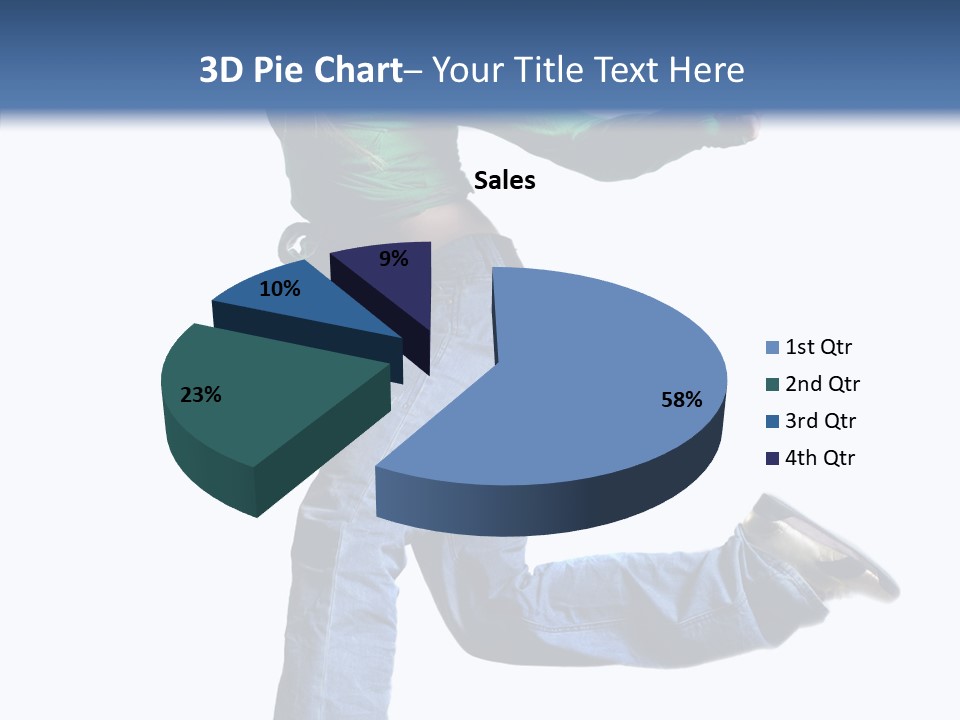 Dancer Modern Fly PowerPoint Template