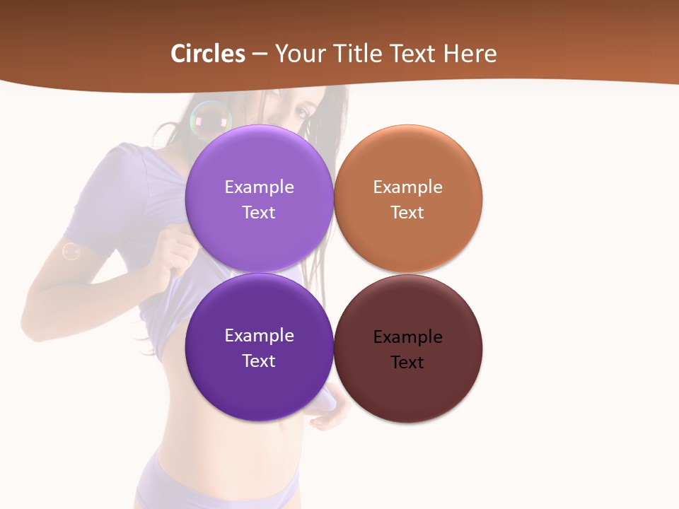 Face Cute Panties PowerPoint Template