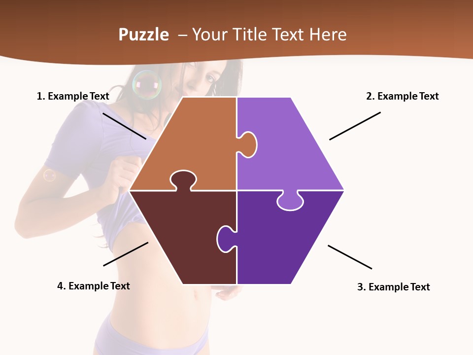 Face Cute Panties PowerPoint Template