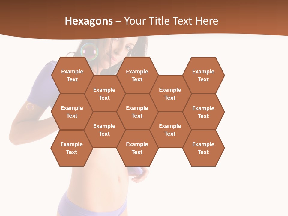 Face Cute Panties PowerPoint Template