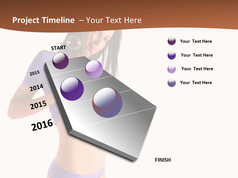Face Cute Panties PowerPoint Template