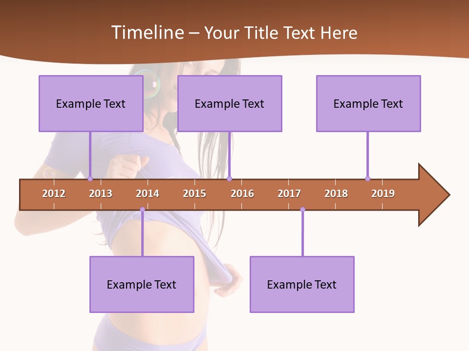 Face Cute Panties PowerPoint Template