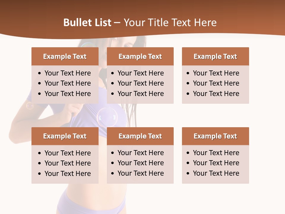 Face Cute Panties PowerPoint Template