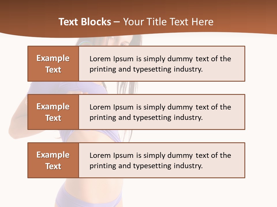 Face Cute Panties PowerPoint Template