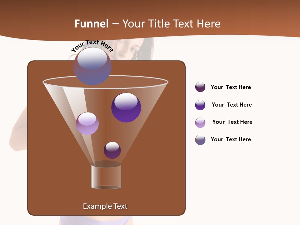 Face Cute Panties PowerPoint Template