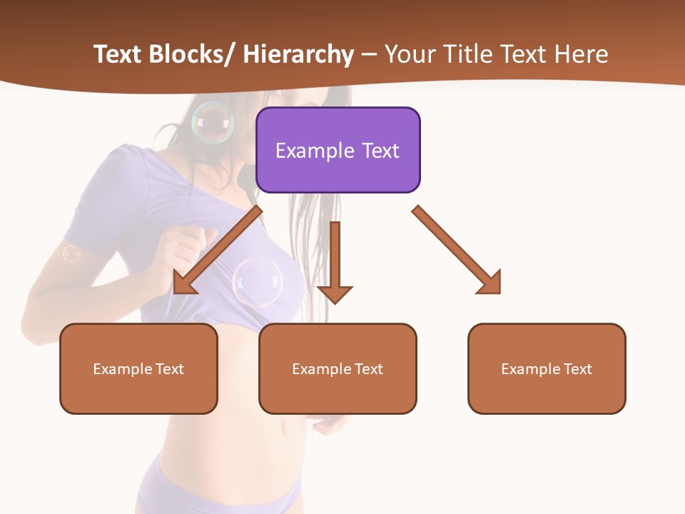 Face Cute Panties PowerPoint Template