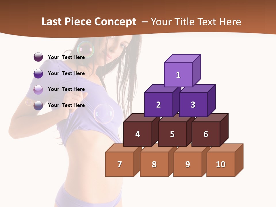 Face Cute Panties PowerPoint Template