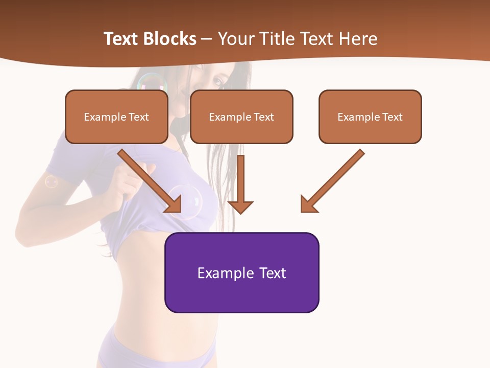 Face Cute Panties PowerPoint Template