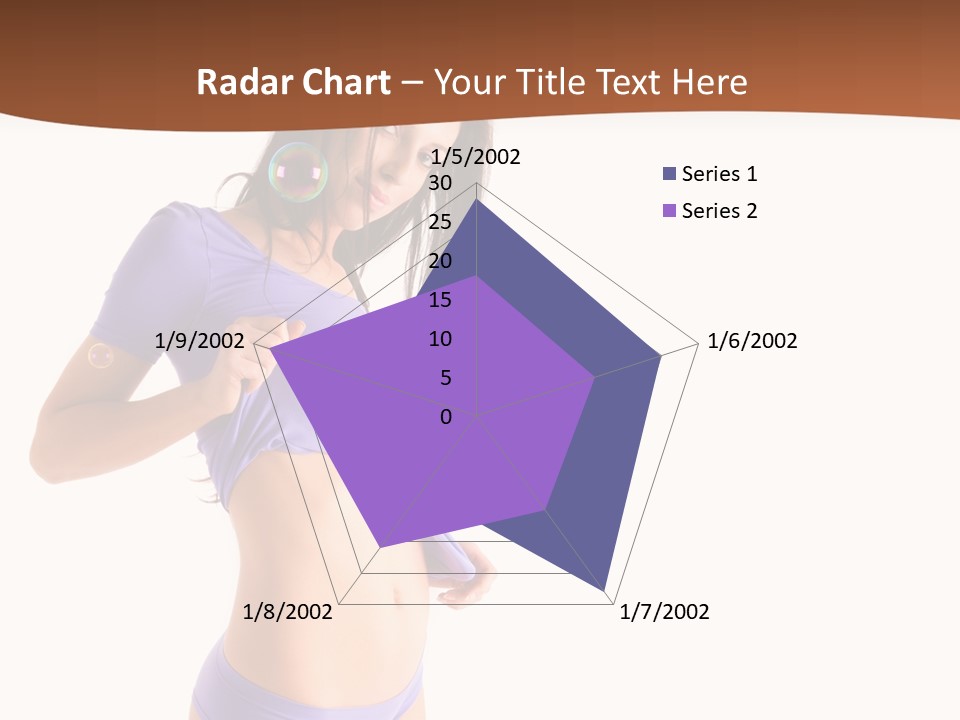 Face Cute Panties PowerPoint Template