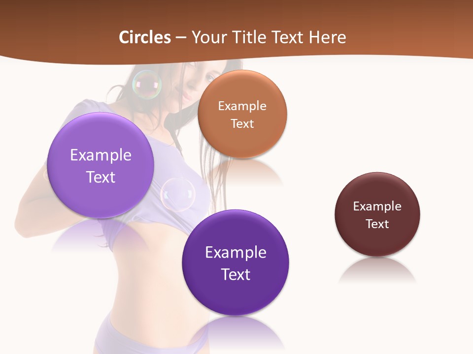 Face Cute Panties PowerPoint Template