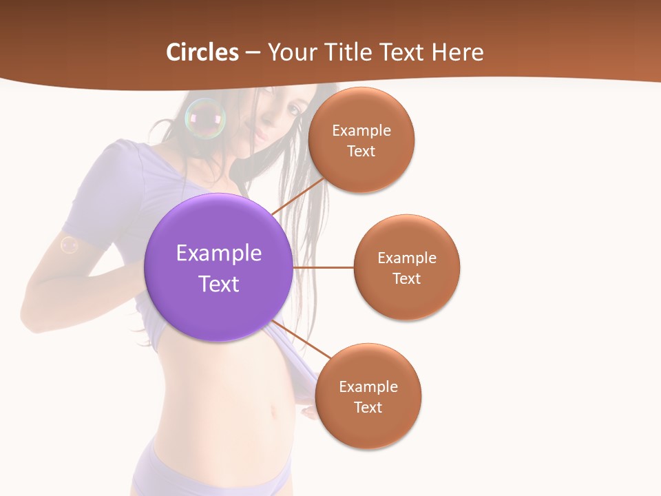 Face Cute Panties PowerPoint Template