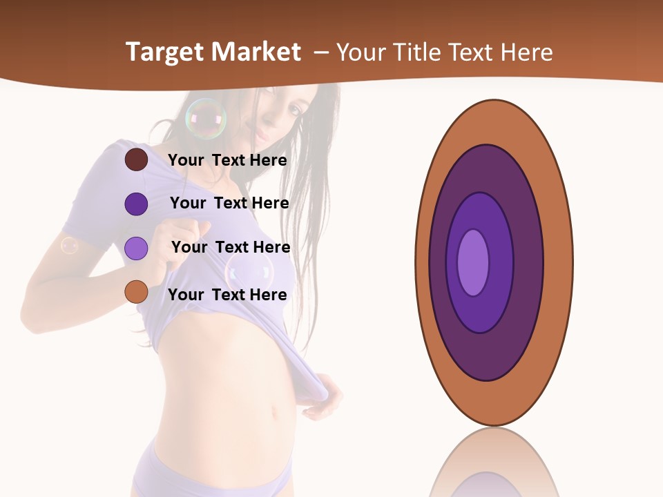 Face Cute Panties PowerPoint Template