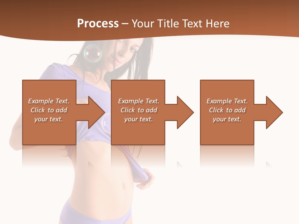 Face Cute Panties PowerPoint Template