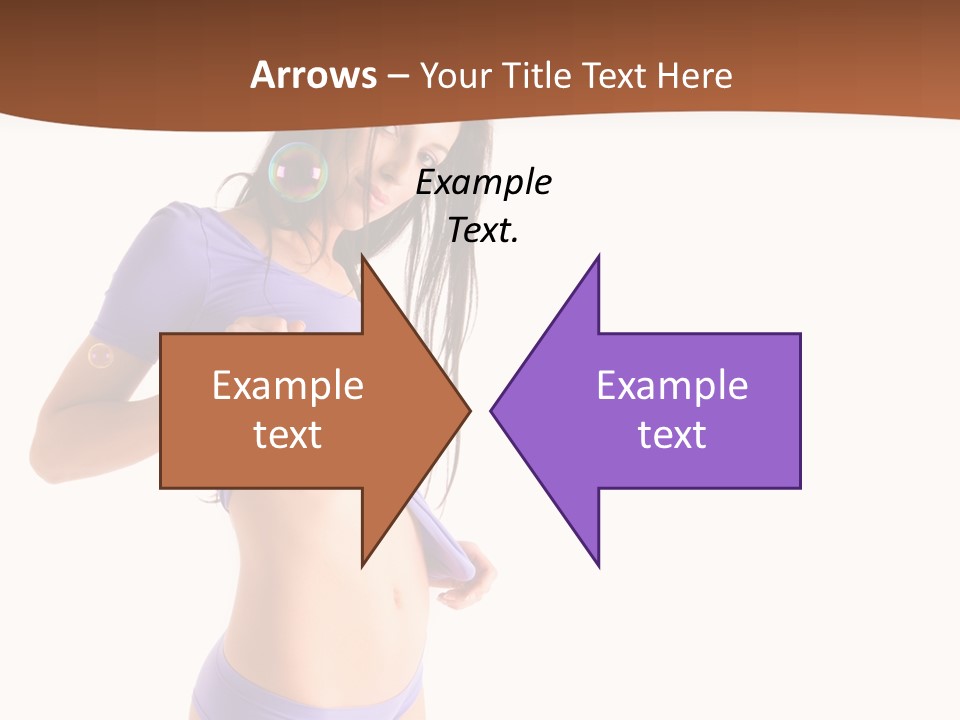 Face Cute Panties PowerPoint Template