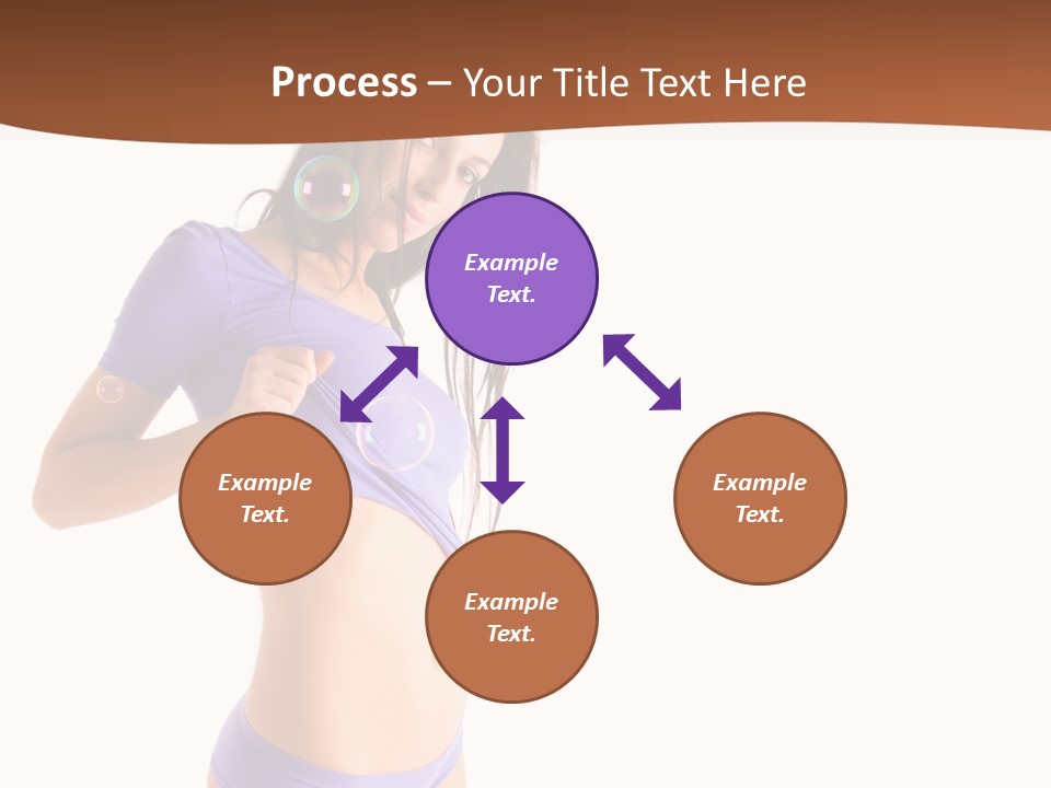 Face Cute Panties PowerPoint Template
