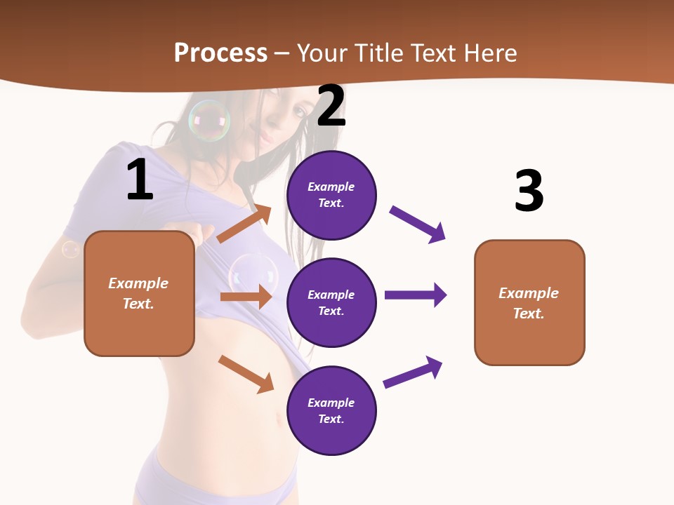 Face Cute Panties PowerPoint Template
