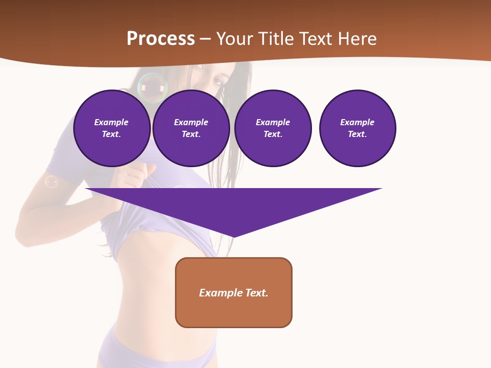 Face Cute Panties PowerPoint Template