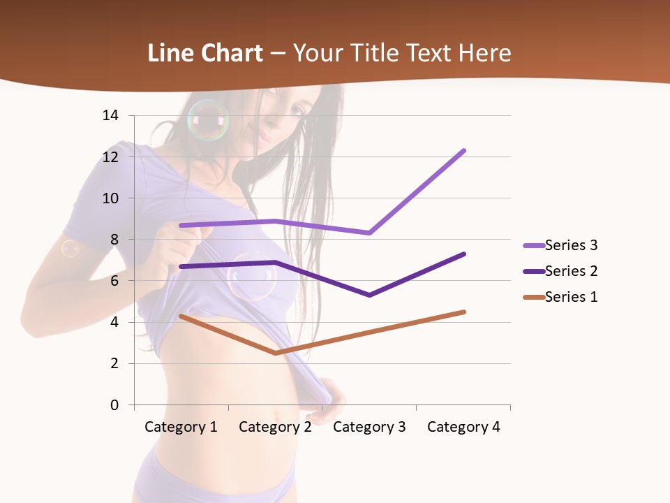 Face Cute Panties PowerPoint Template