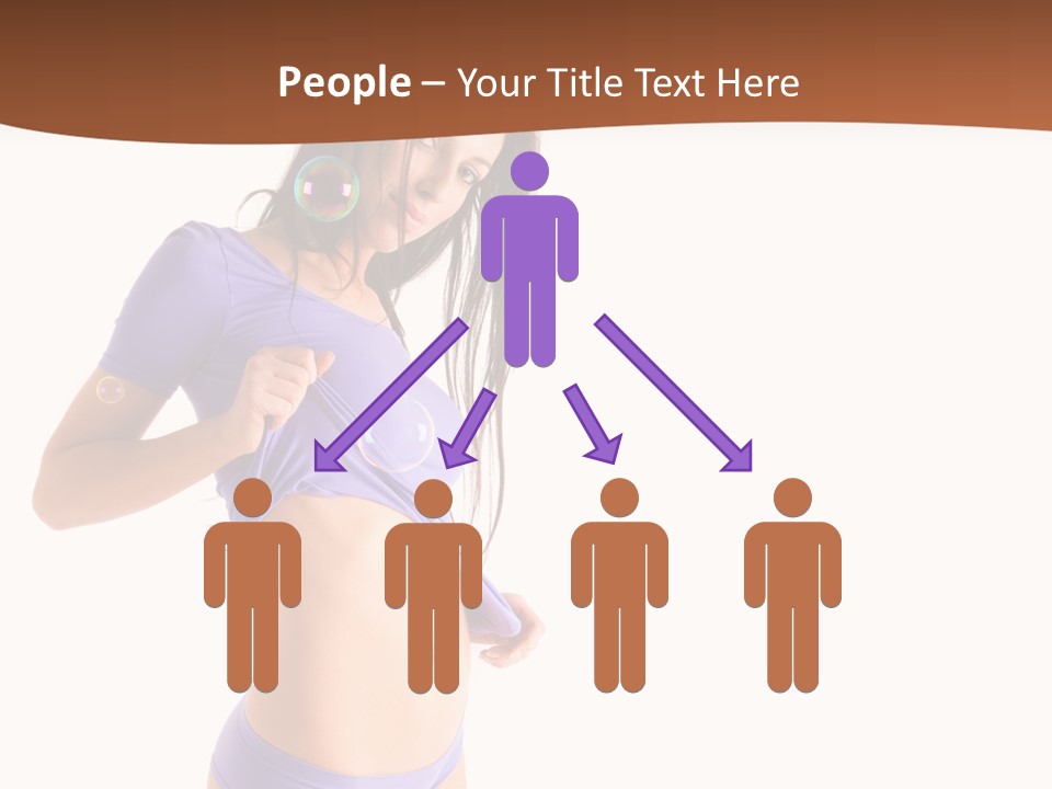 Face Cute Panties PowerPoint Template