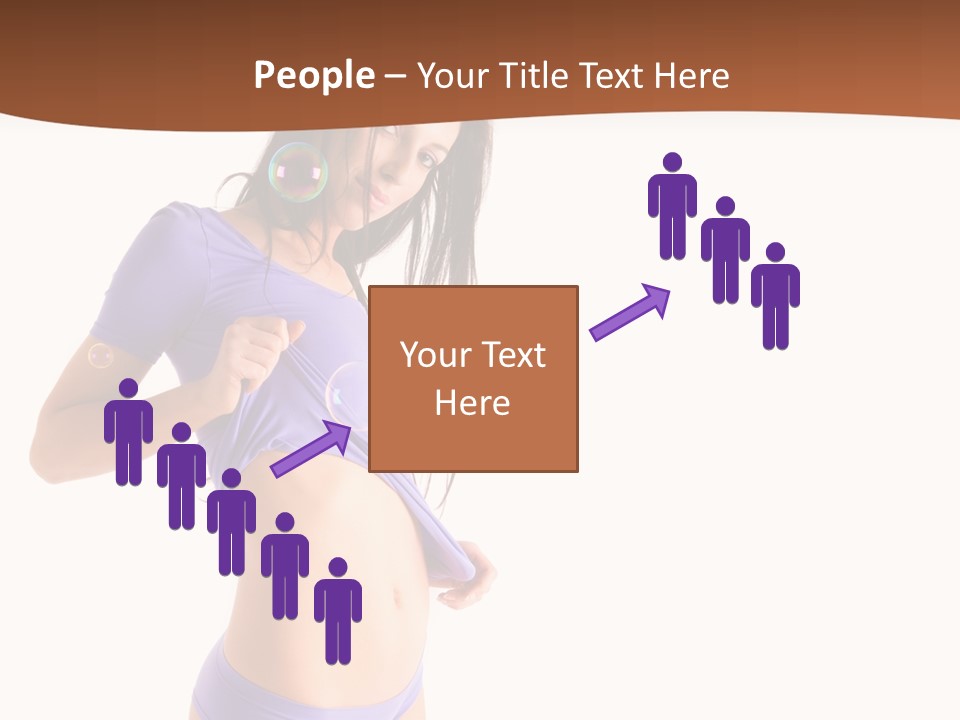 Face Cute Panties PowerPoint Template