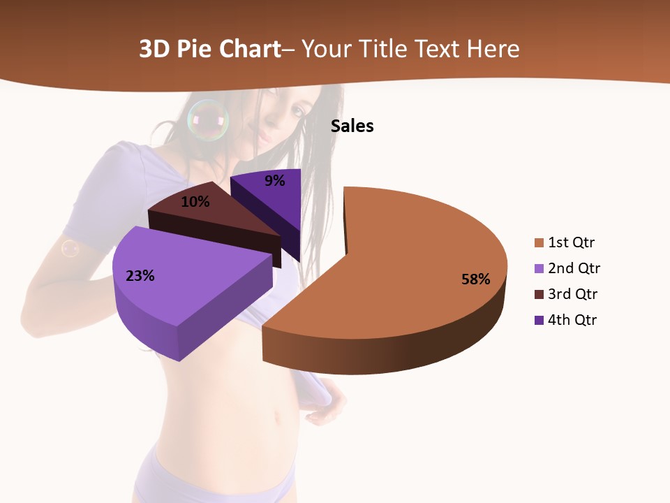 Face Cute Panties PowerPoint Template