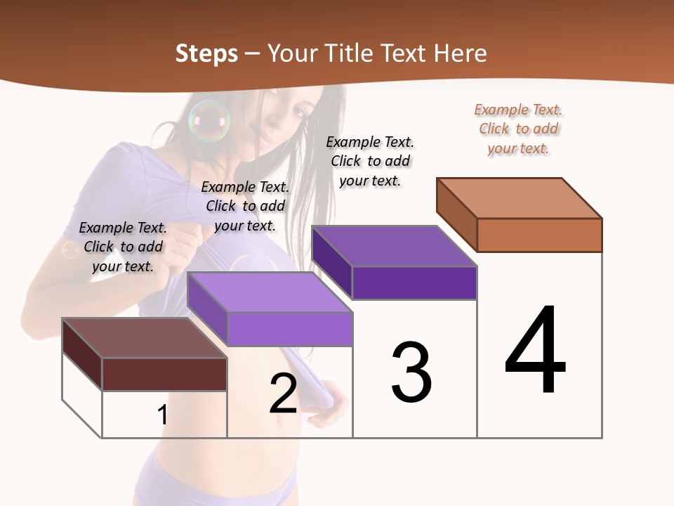 Face Cute Panties PowerPoint Template
