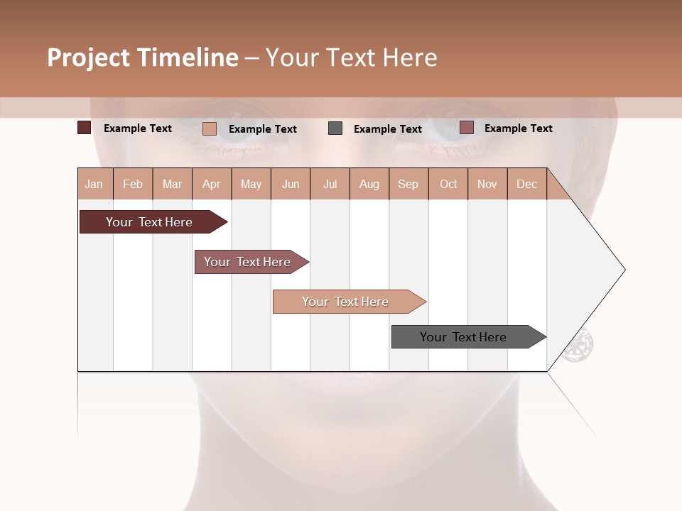 Girls Make Up Beautiful PowerPoint Template