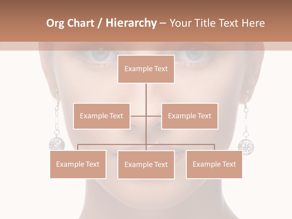 Girls Make Up Beautiful PowerPoint Template