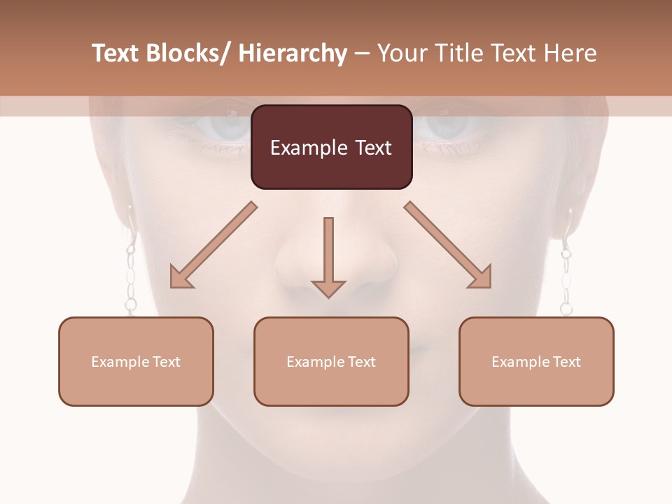 Girls Make Up Beautiful PowerPoint Template